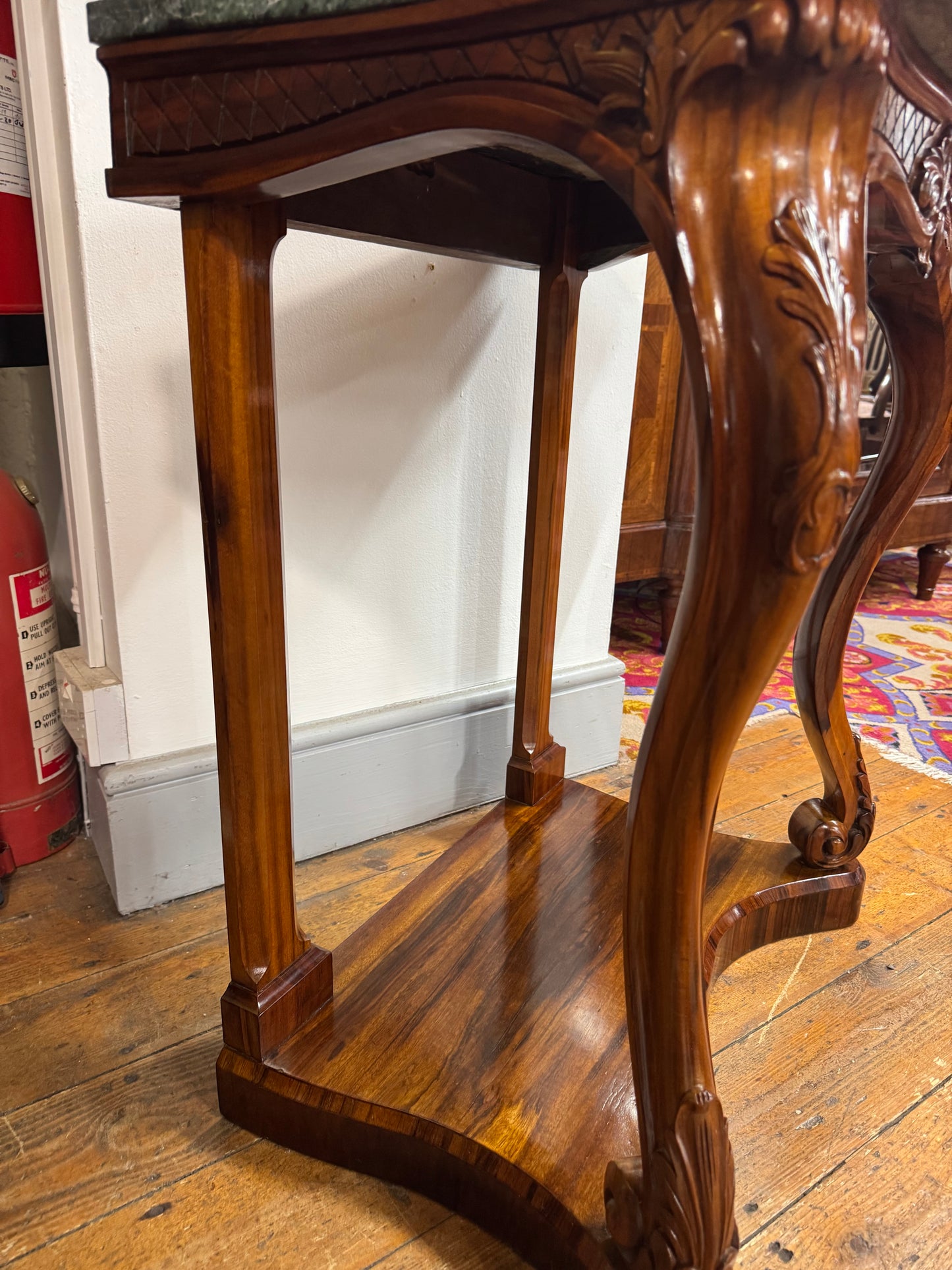 Early Victorian Rosewood Console Table