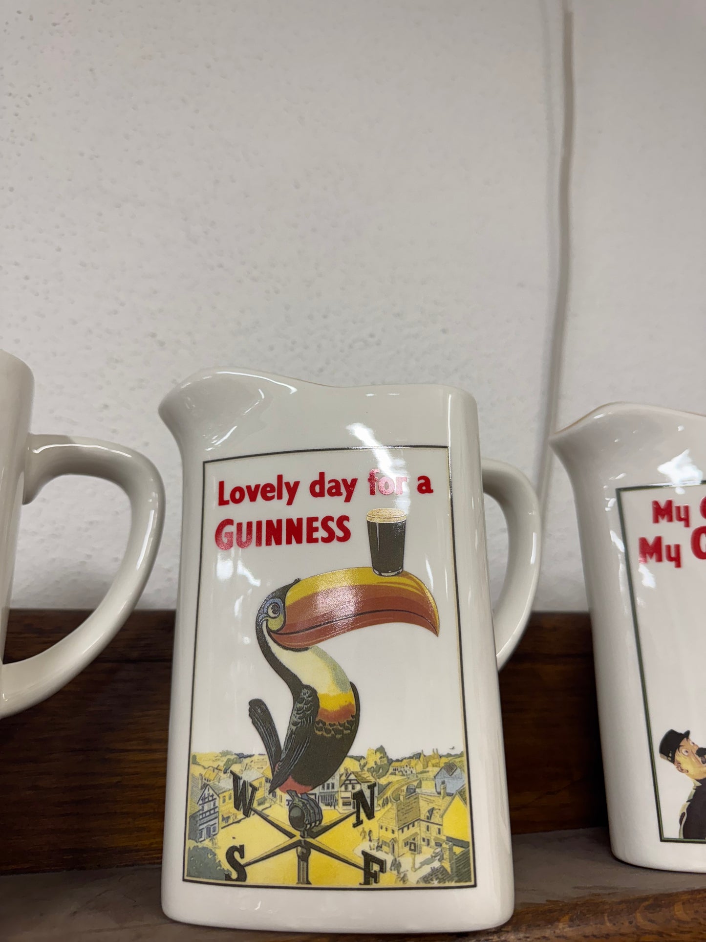 Set of 4 Guinness Jugs