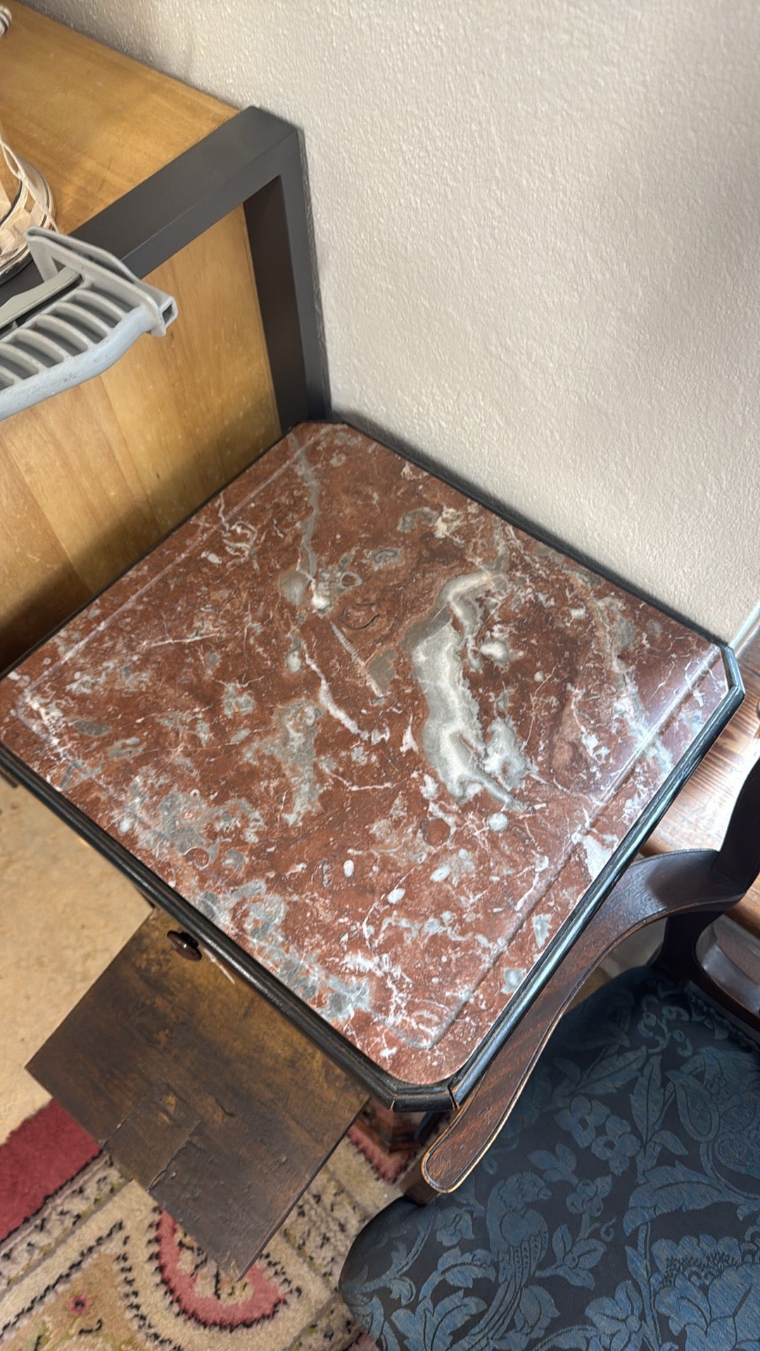 French Marble Top Chest