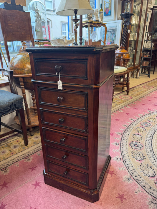 French Marble Top Chest