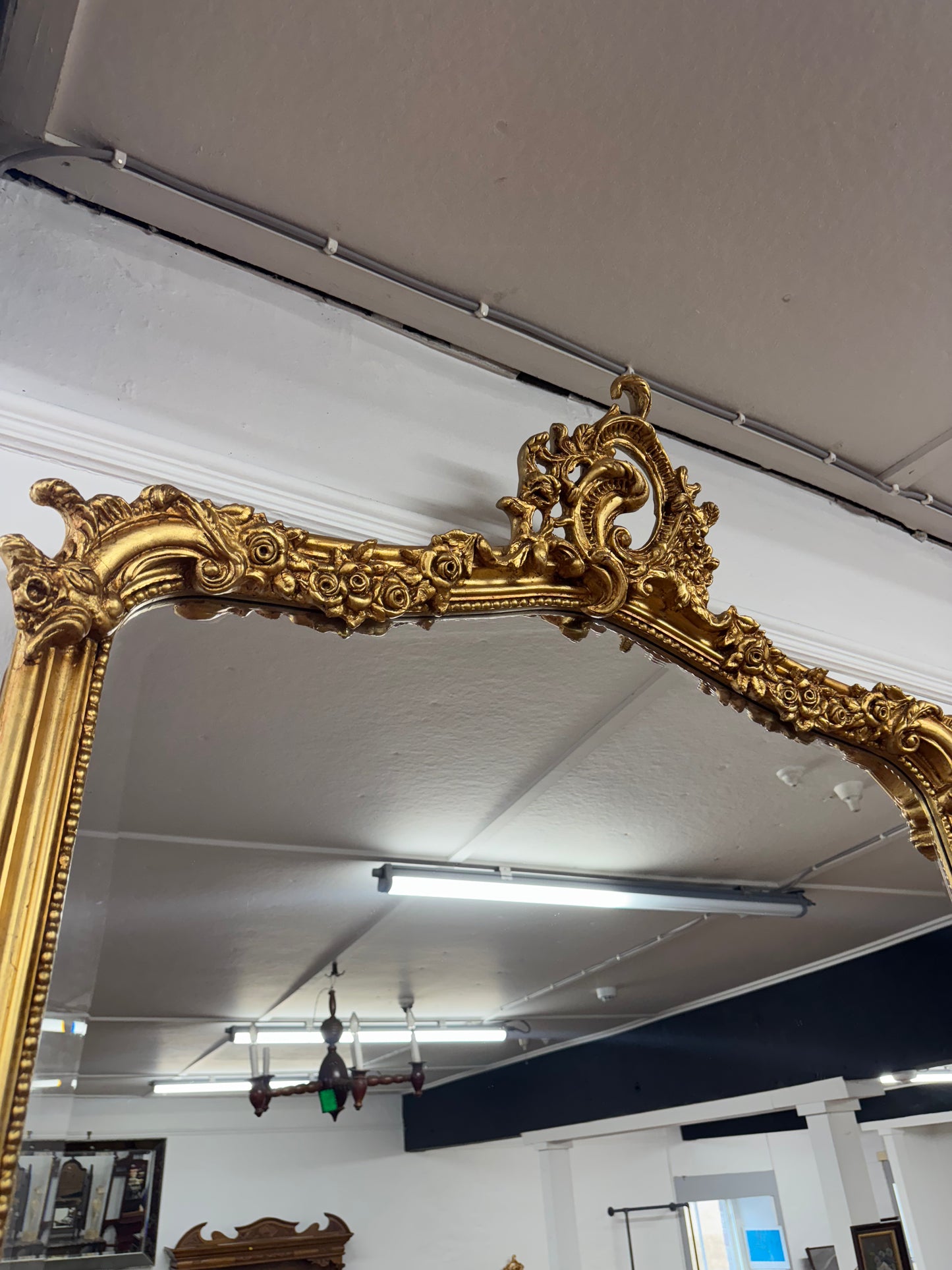 Medium French Scroll Mirror