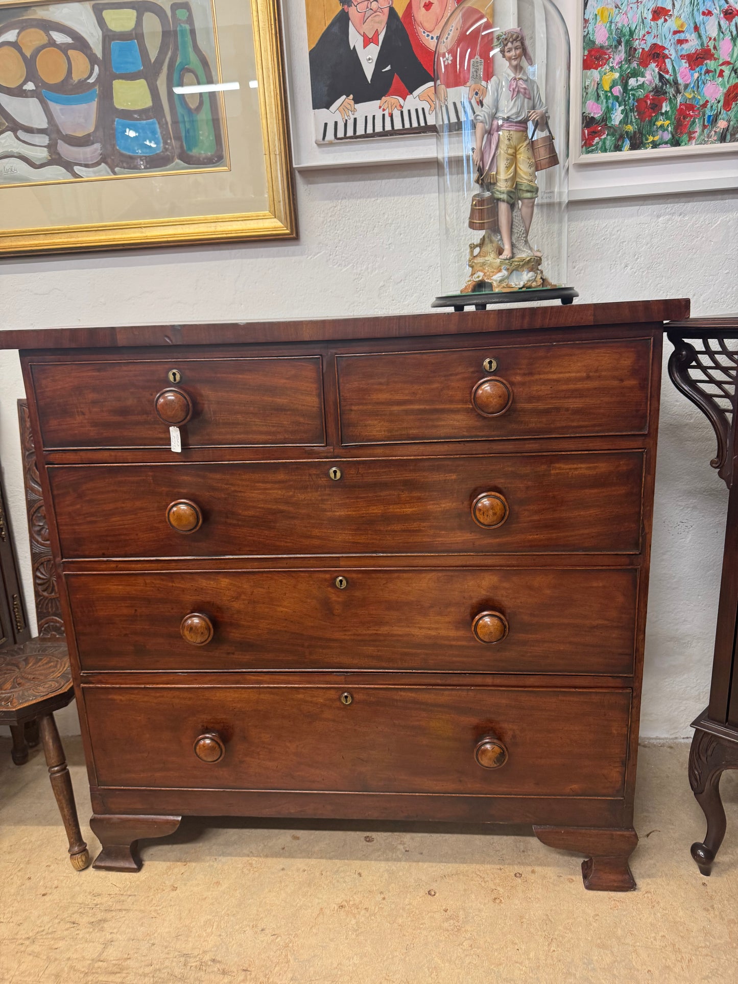Quality 2 over 3 Georgian Chest