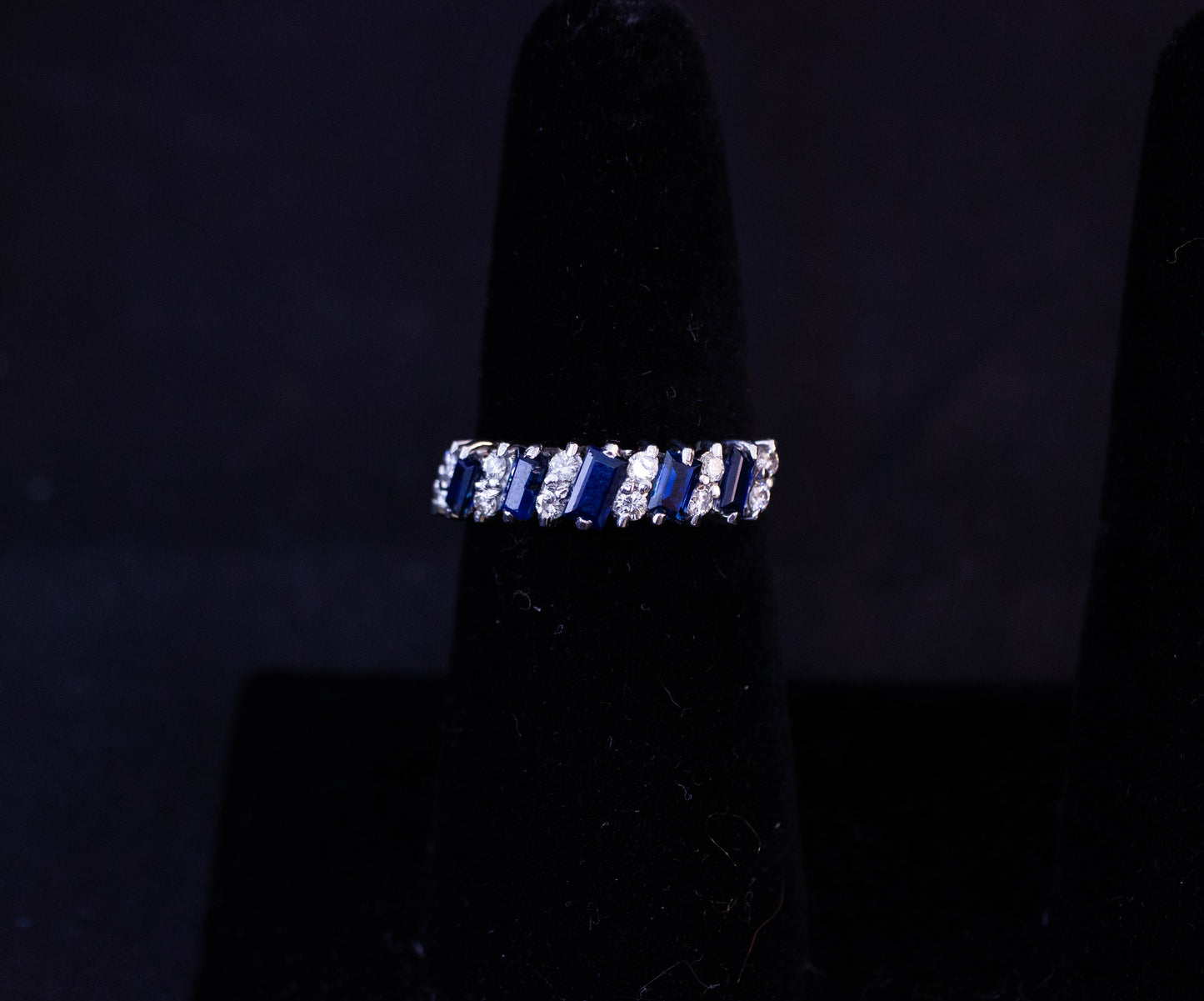 Diamond & Sapphire Ring
