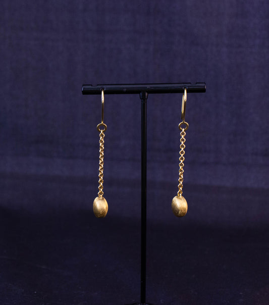 Gold Drop Earrings