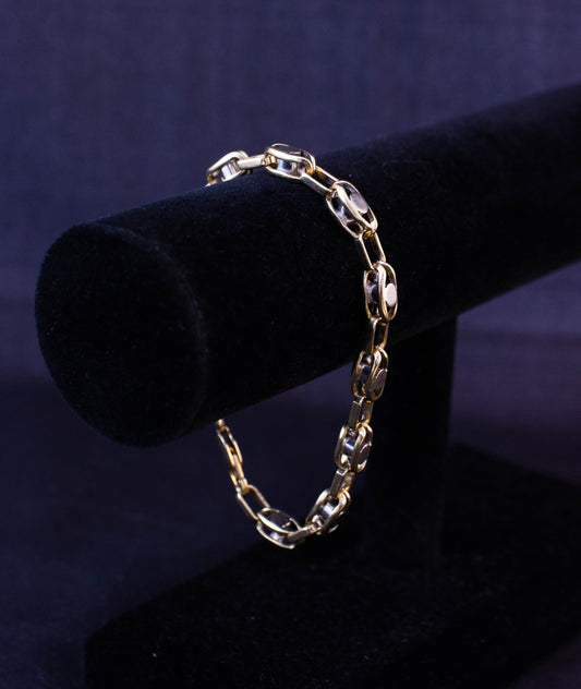 Gold Link Bracelet