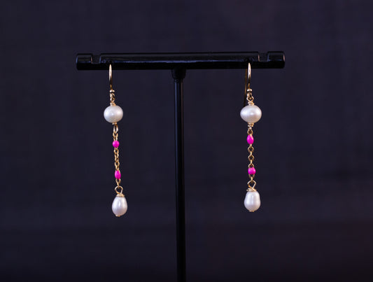 Pearl Dangle Earrings