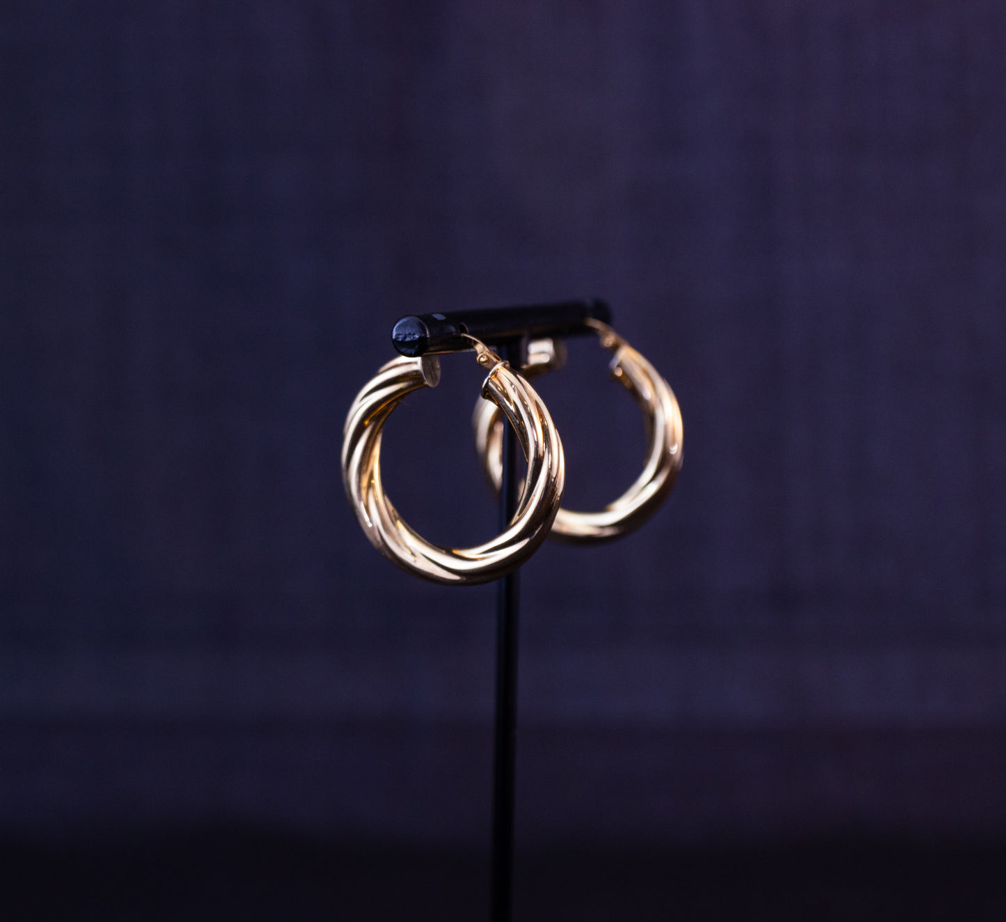 Gold Hoop Earrings