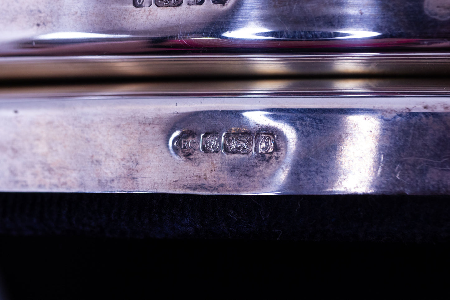 Silver Double Photo Frame