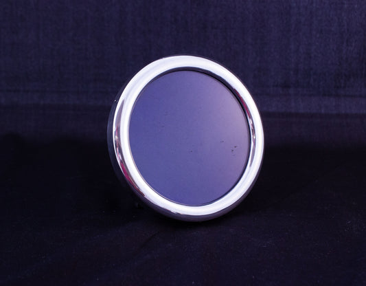 Round Silver Frame