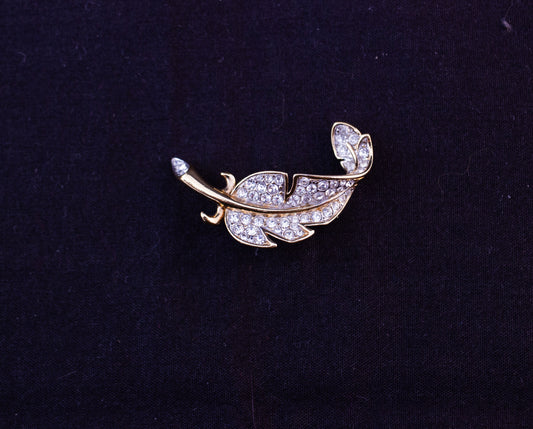 Feather Brooch