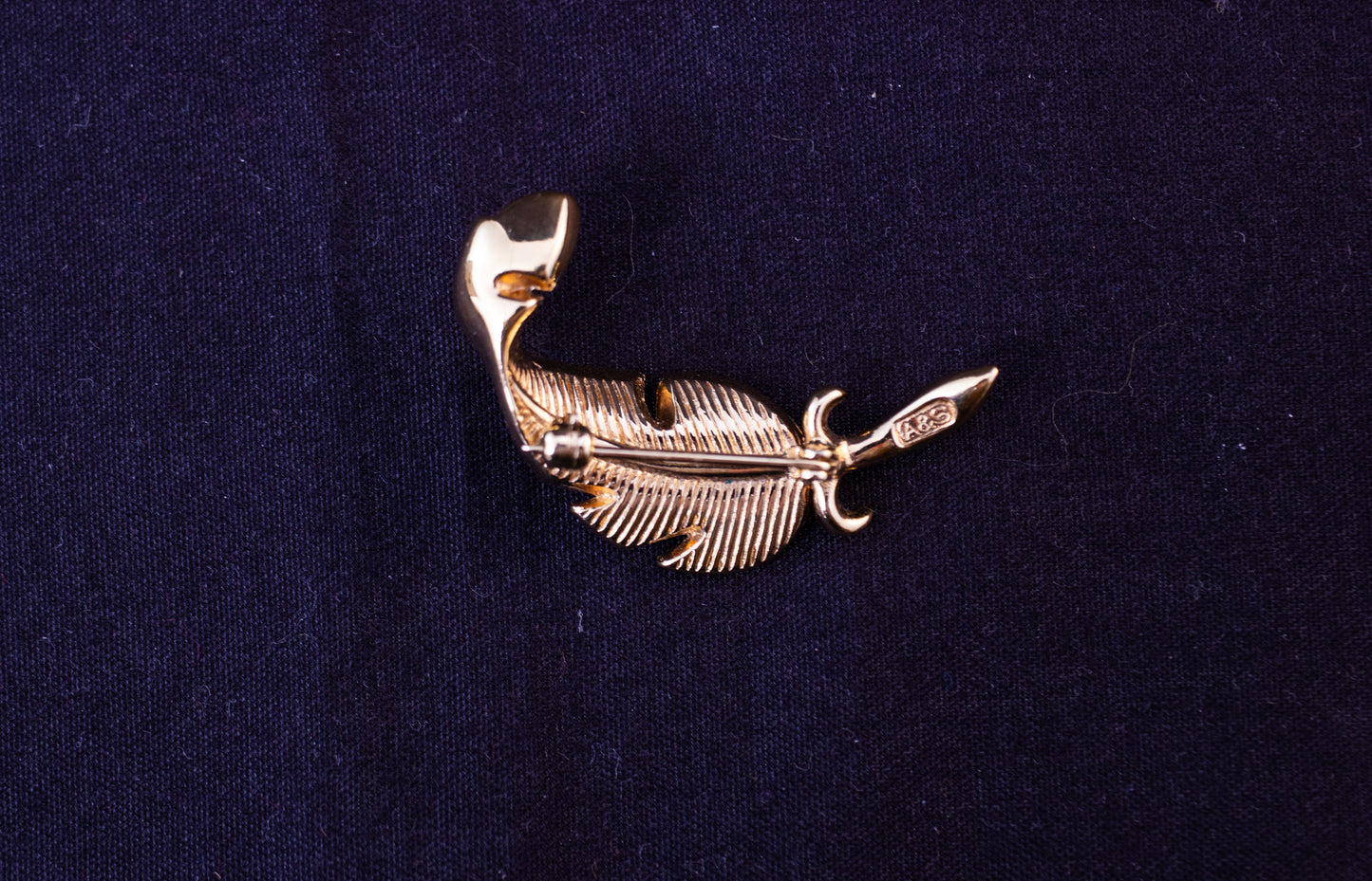 Feather Brooch