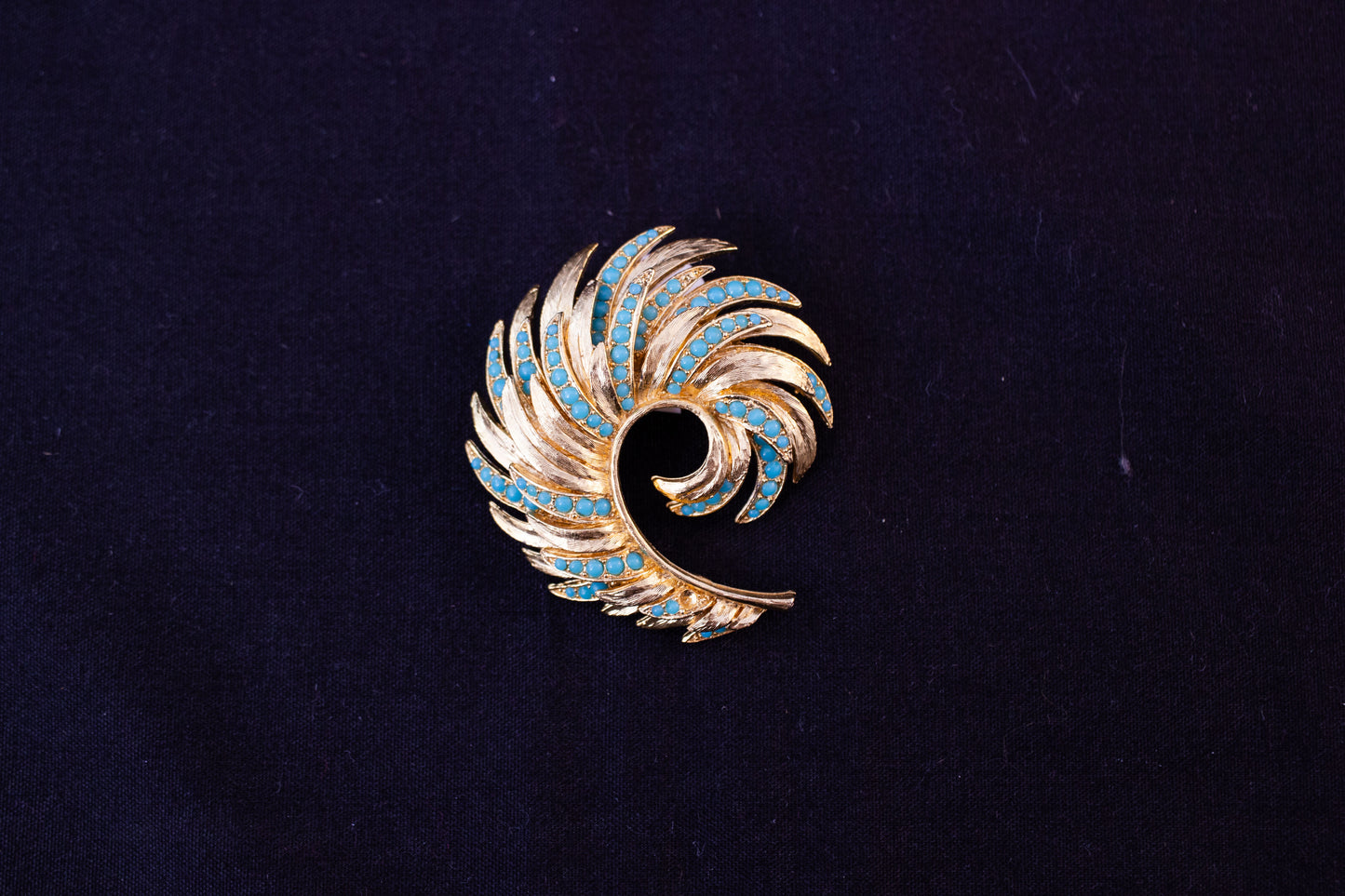 Feather Brooch