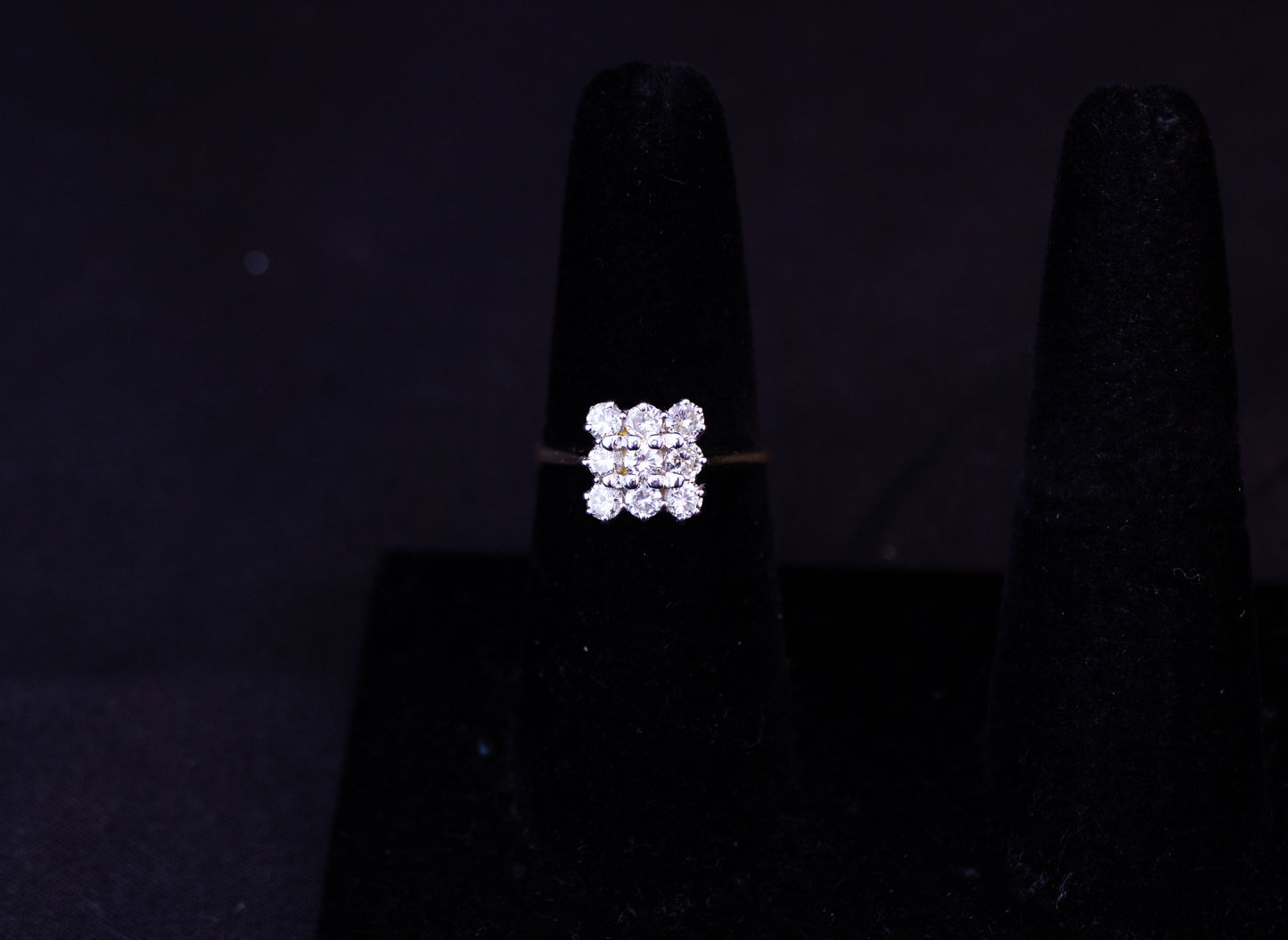 Square Diamond Ring