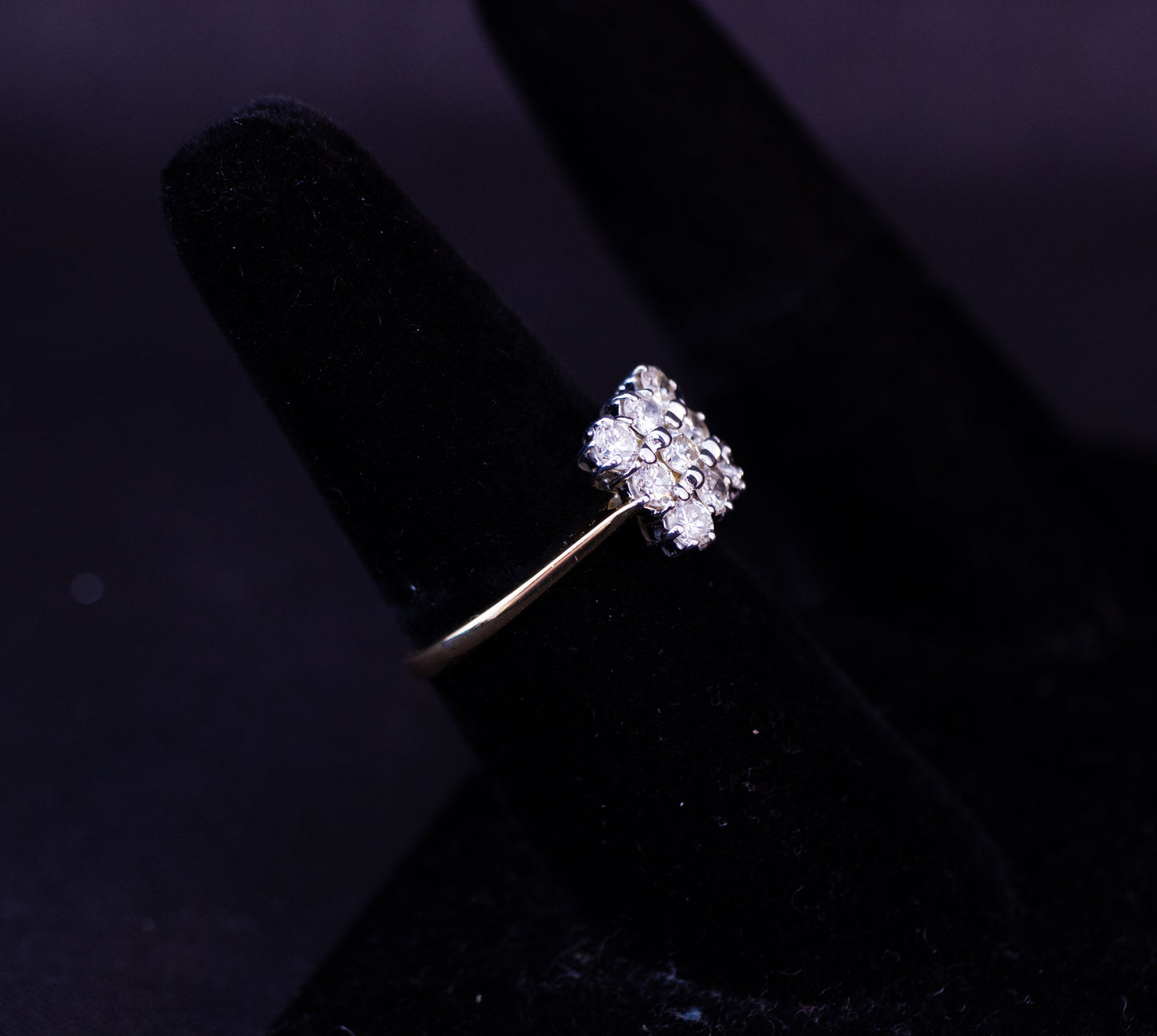 Square Diamond Ring