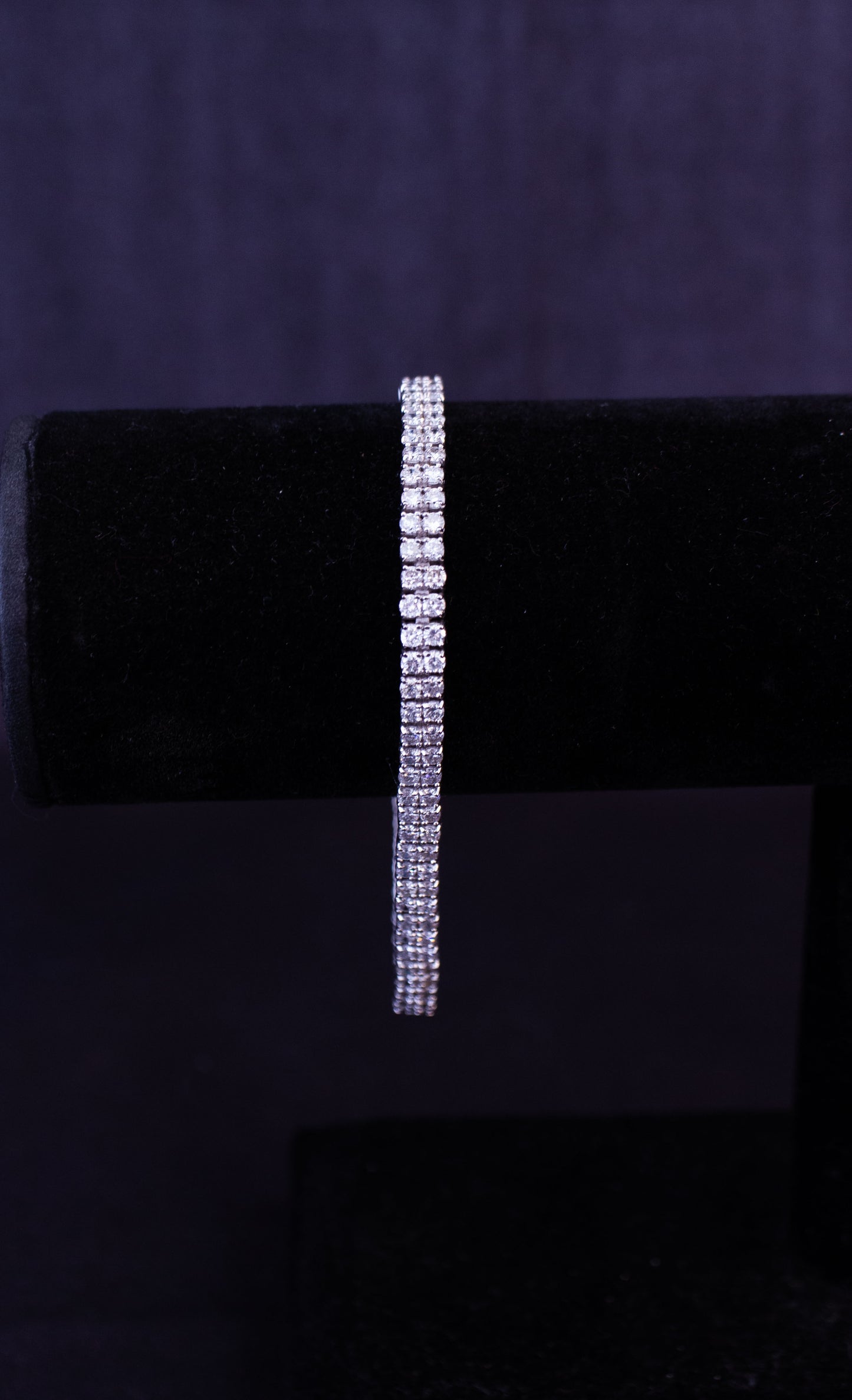Double Row Tennis Bracelet
