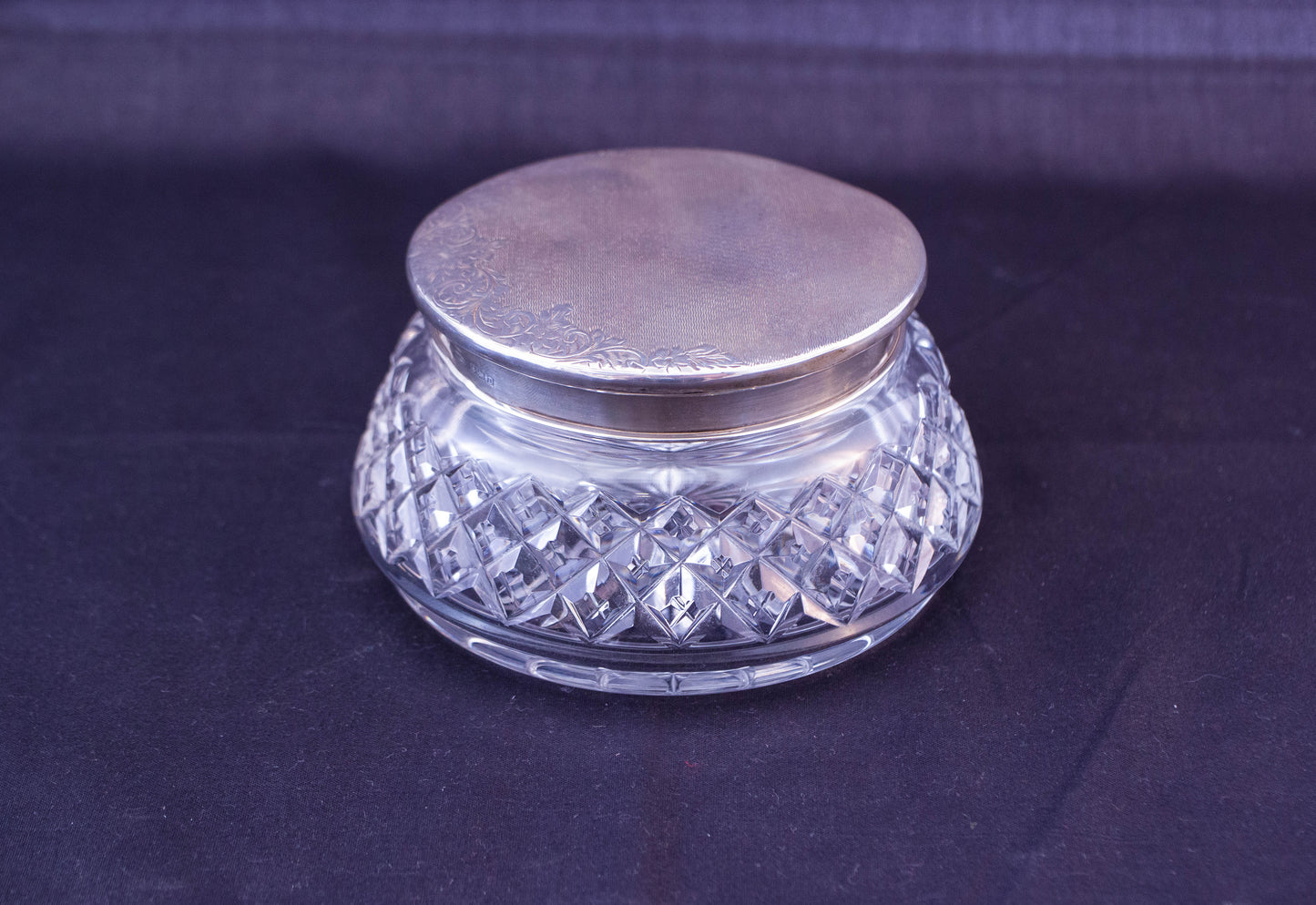 Silver Top Jar