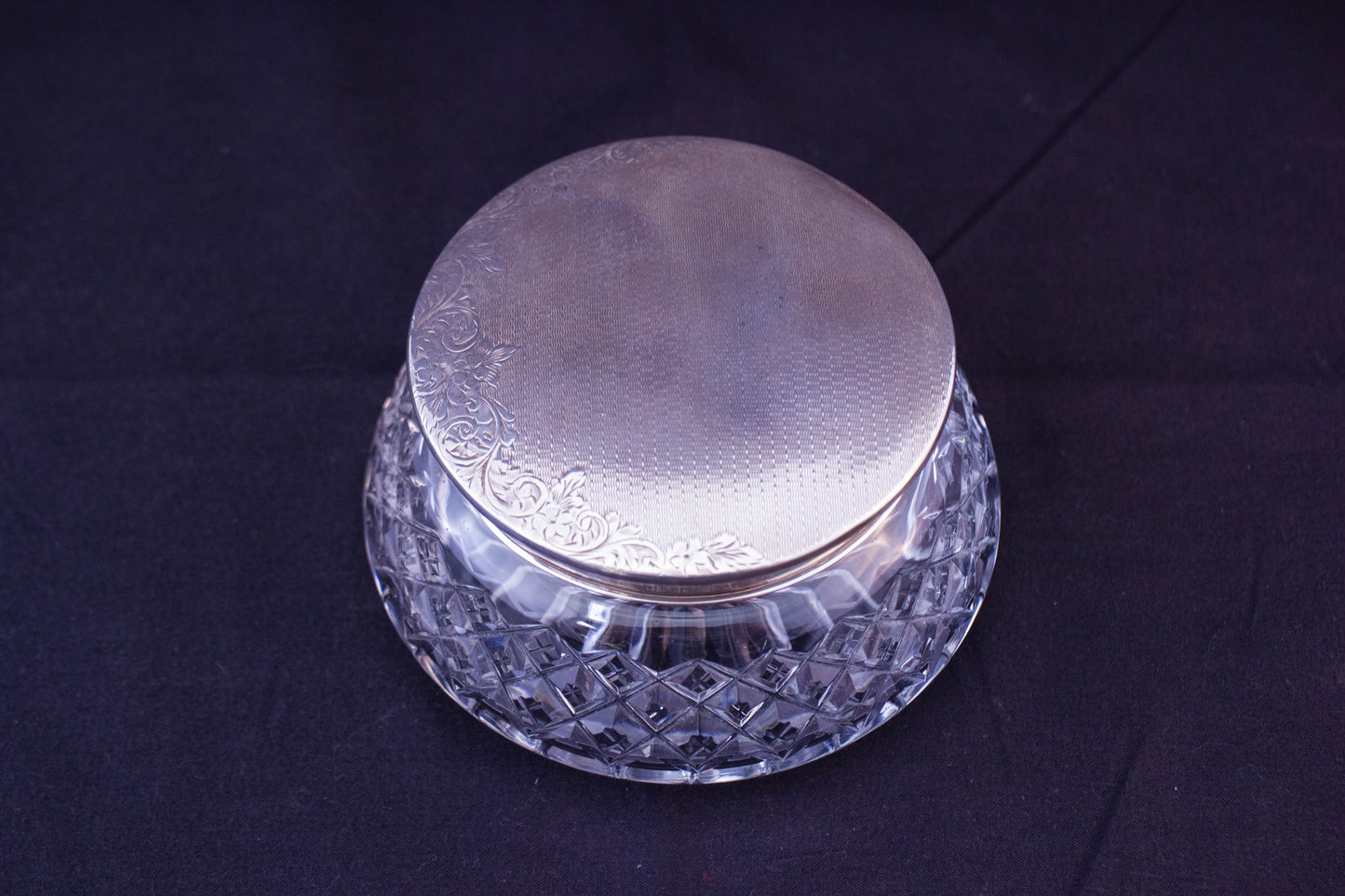 Silver Top Jar