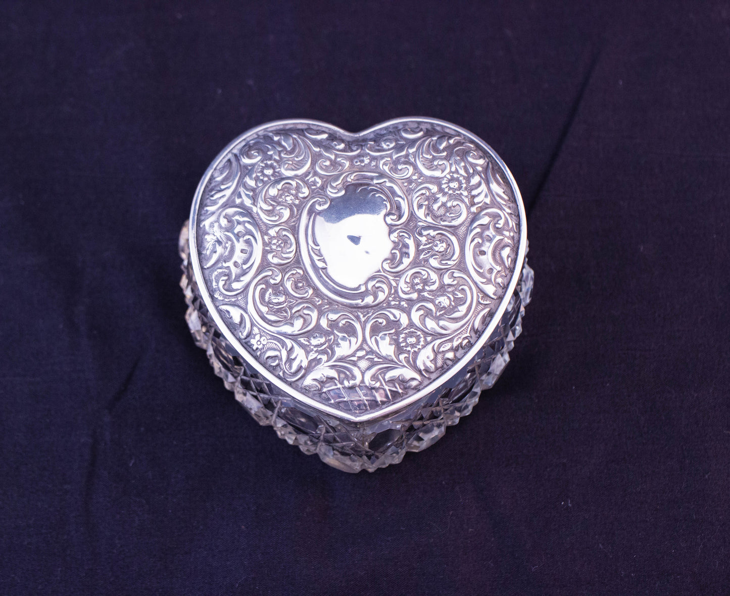 Silver Top Jar
