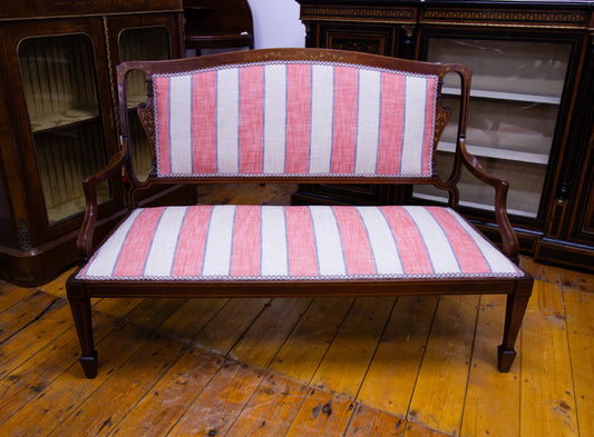 Inlaid Settee