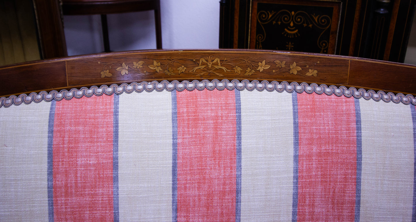 Inlaid Settee