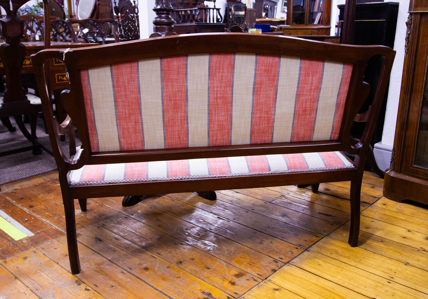 Inlaid Settee
