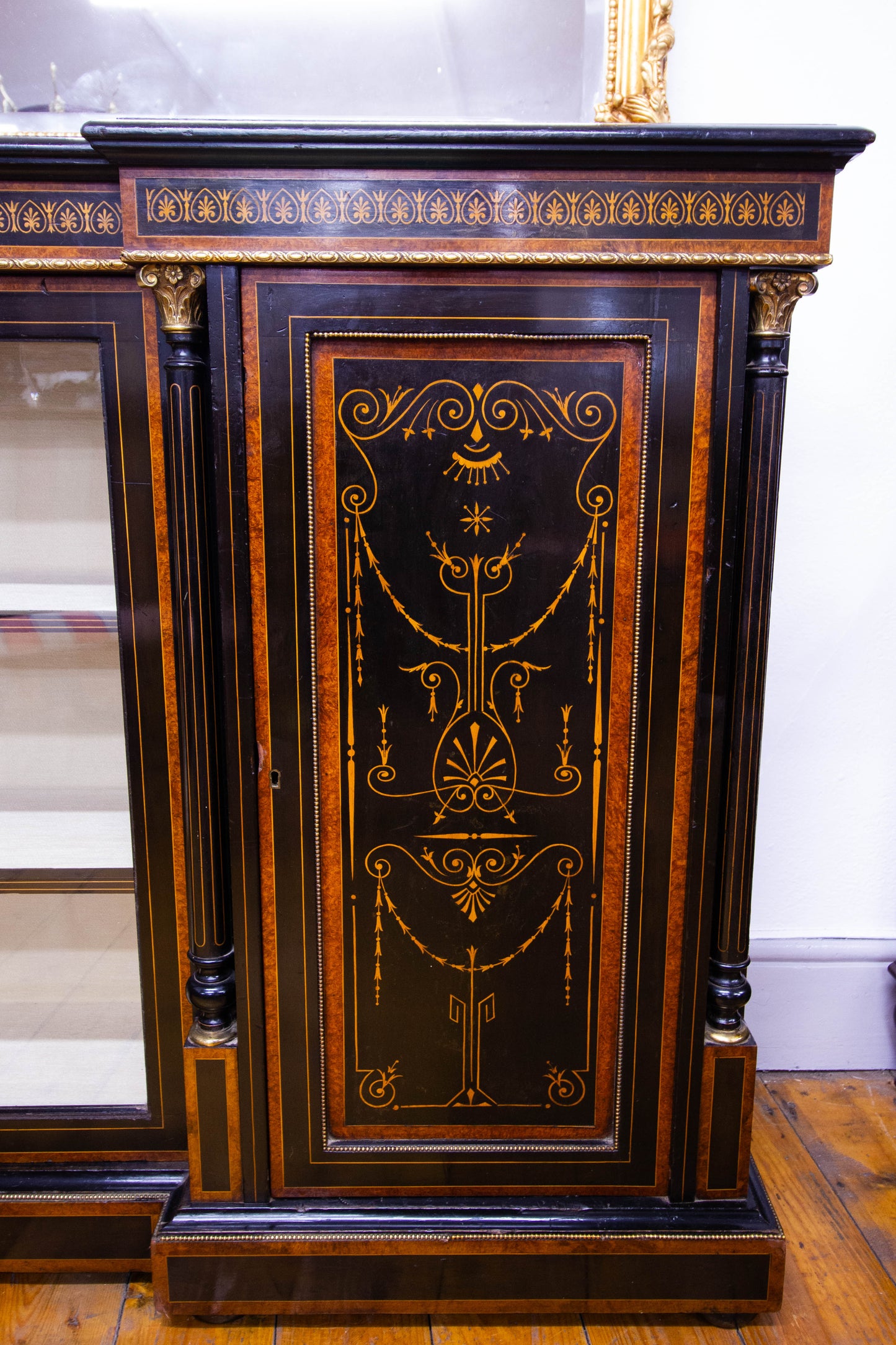 Ebonised Credenza