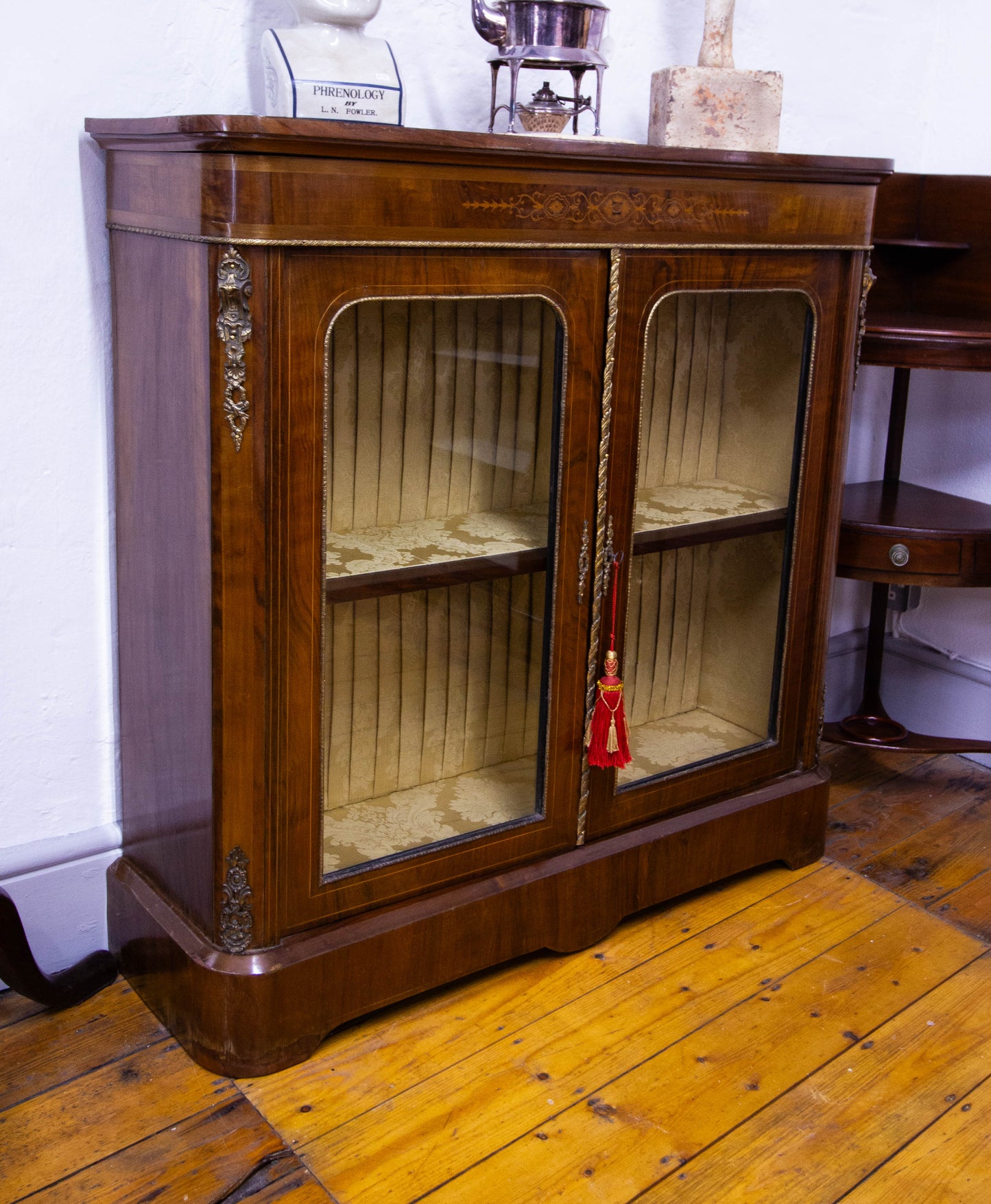 Walnut Pier Cabinet