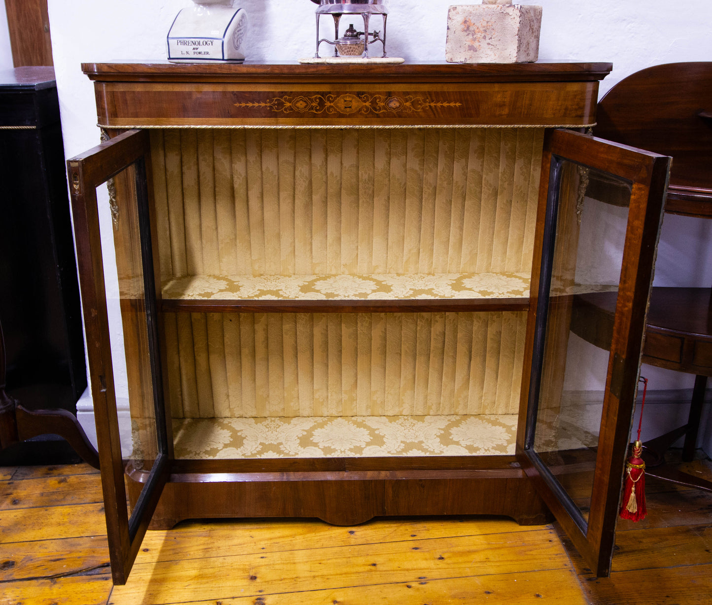 Walnut Pier Cabinet