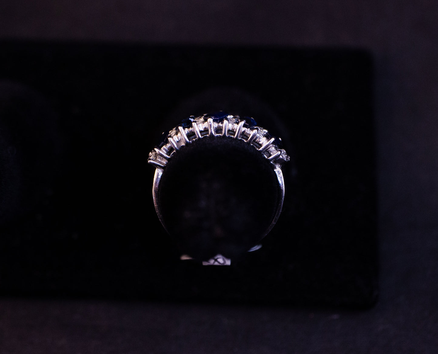 Sapphire Diamond Ring