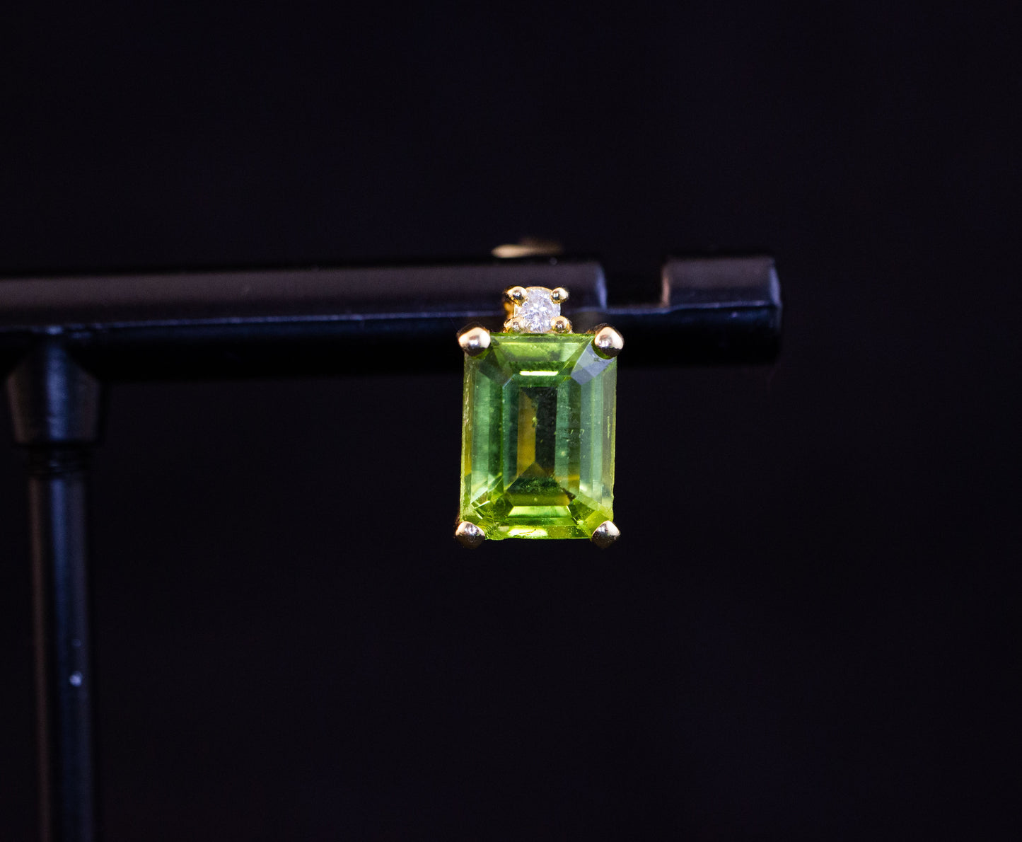 Green Tourmaline Earrings