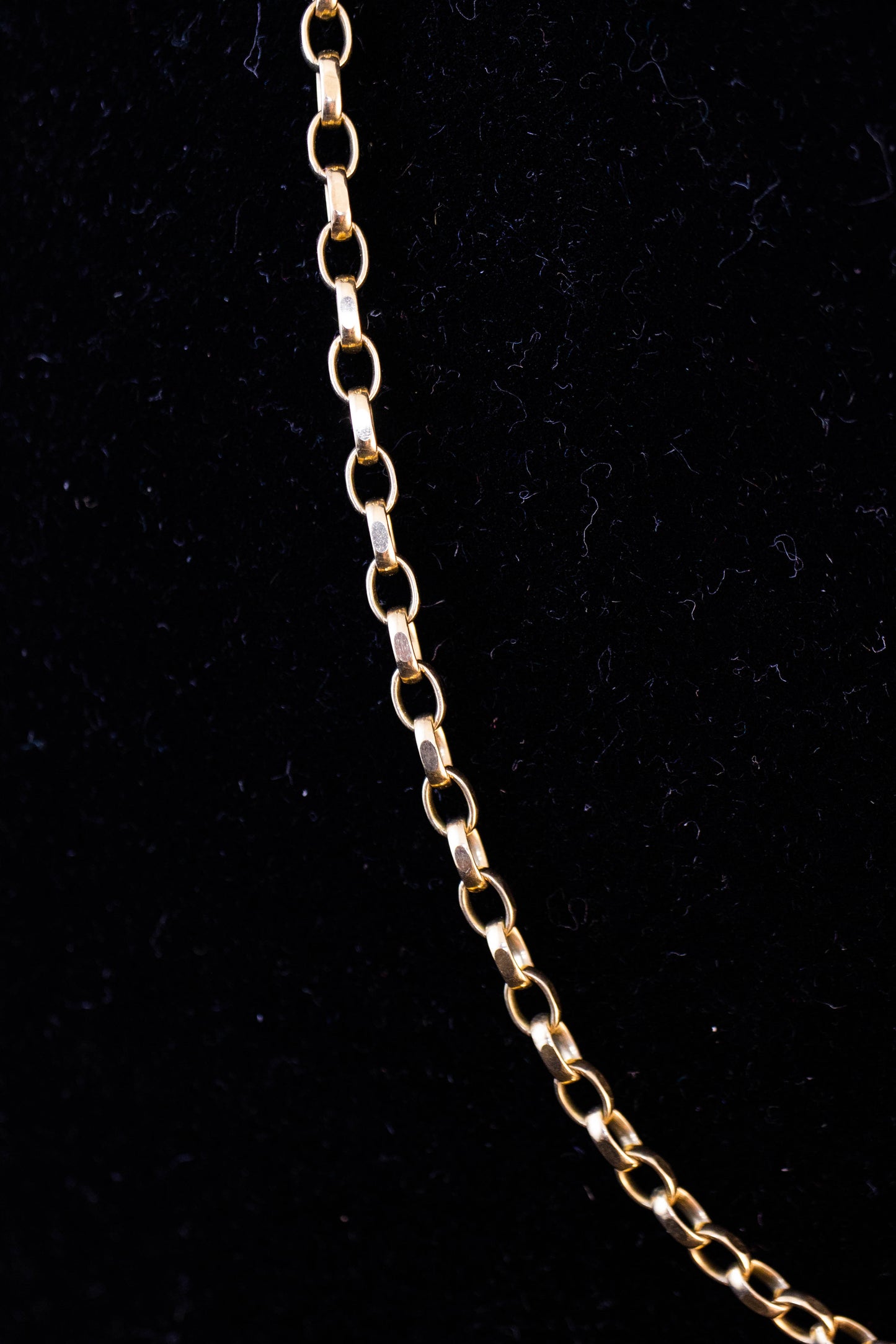 Gold Cable Link Necklace