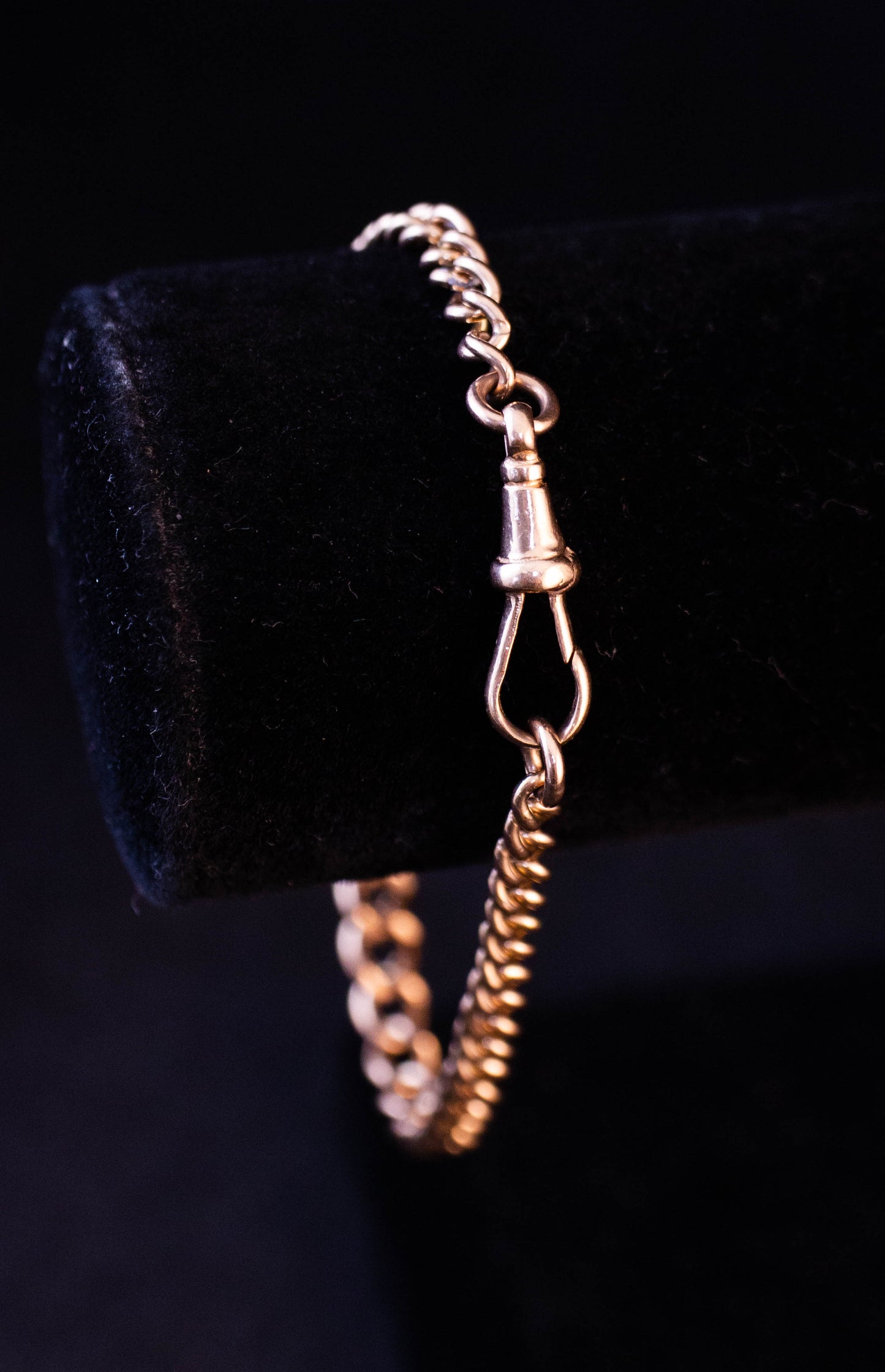 Gold Curb Link Bracelet