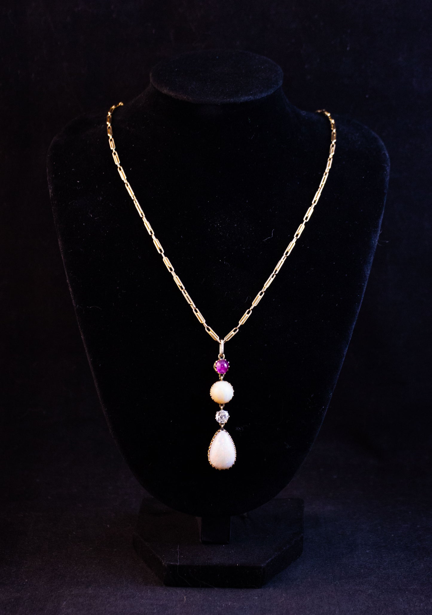 Gold Chain with Pendant