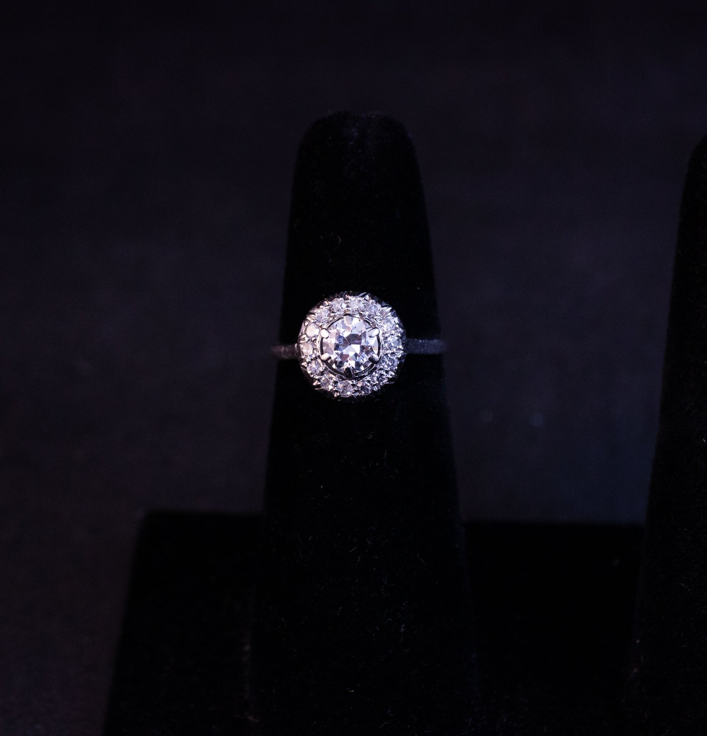 French Diamond Ring