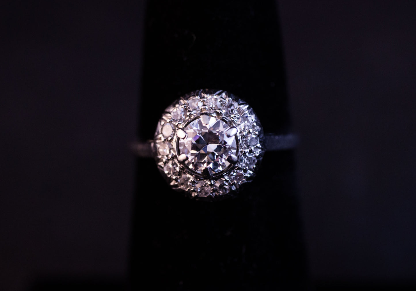French Diamond Ring