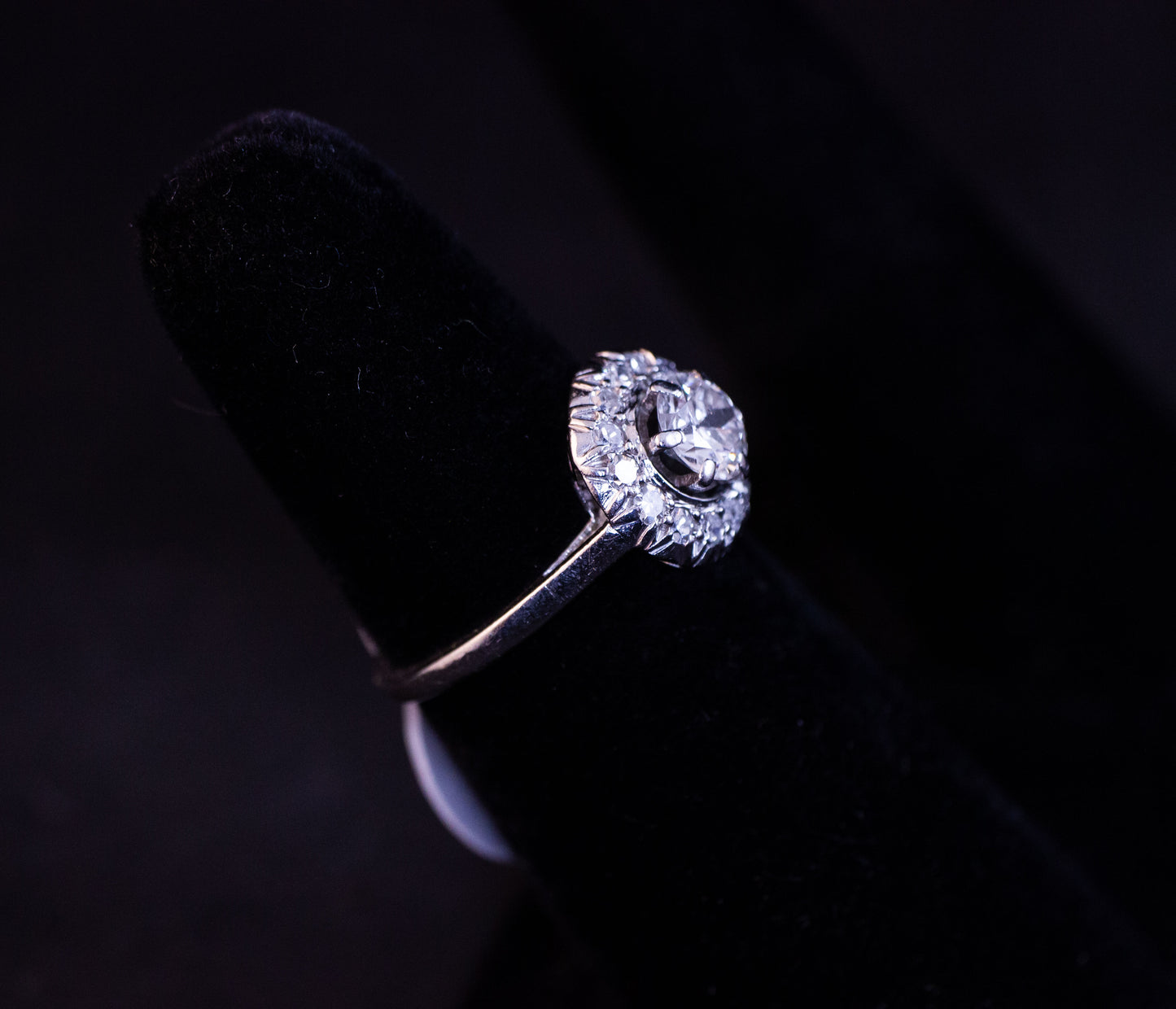 French Diamond Ring
