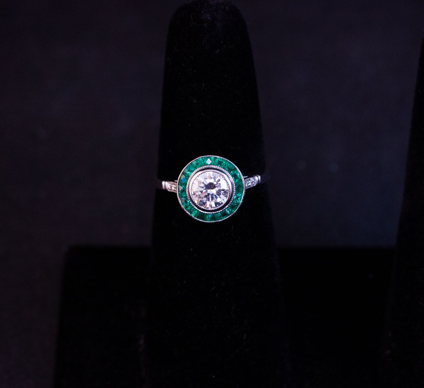 Diamond Emerald Ring