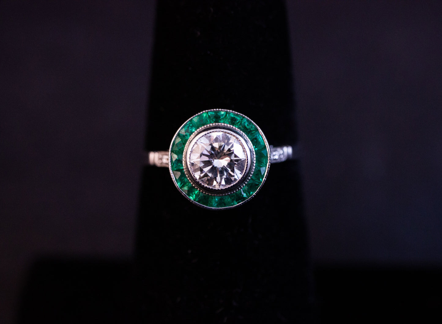 Diamond Emerald Ring