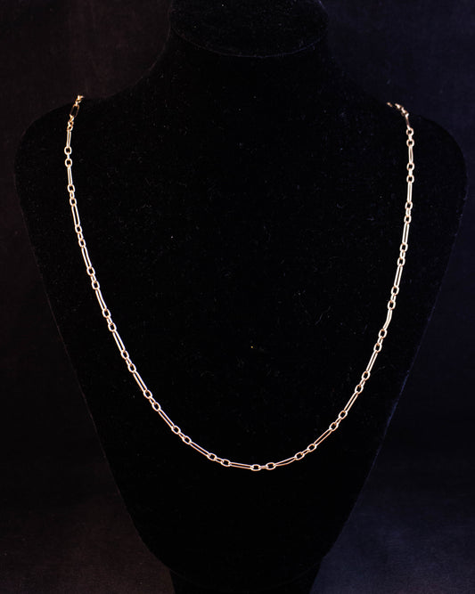 Gold Paperclip Chain