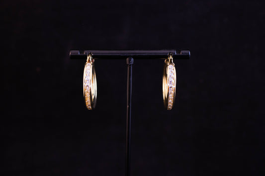 Gold Hoop Earrings