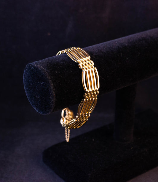 Gold Gate Bracelet