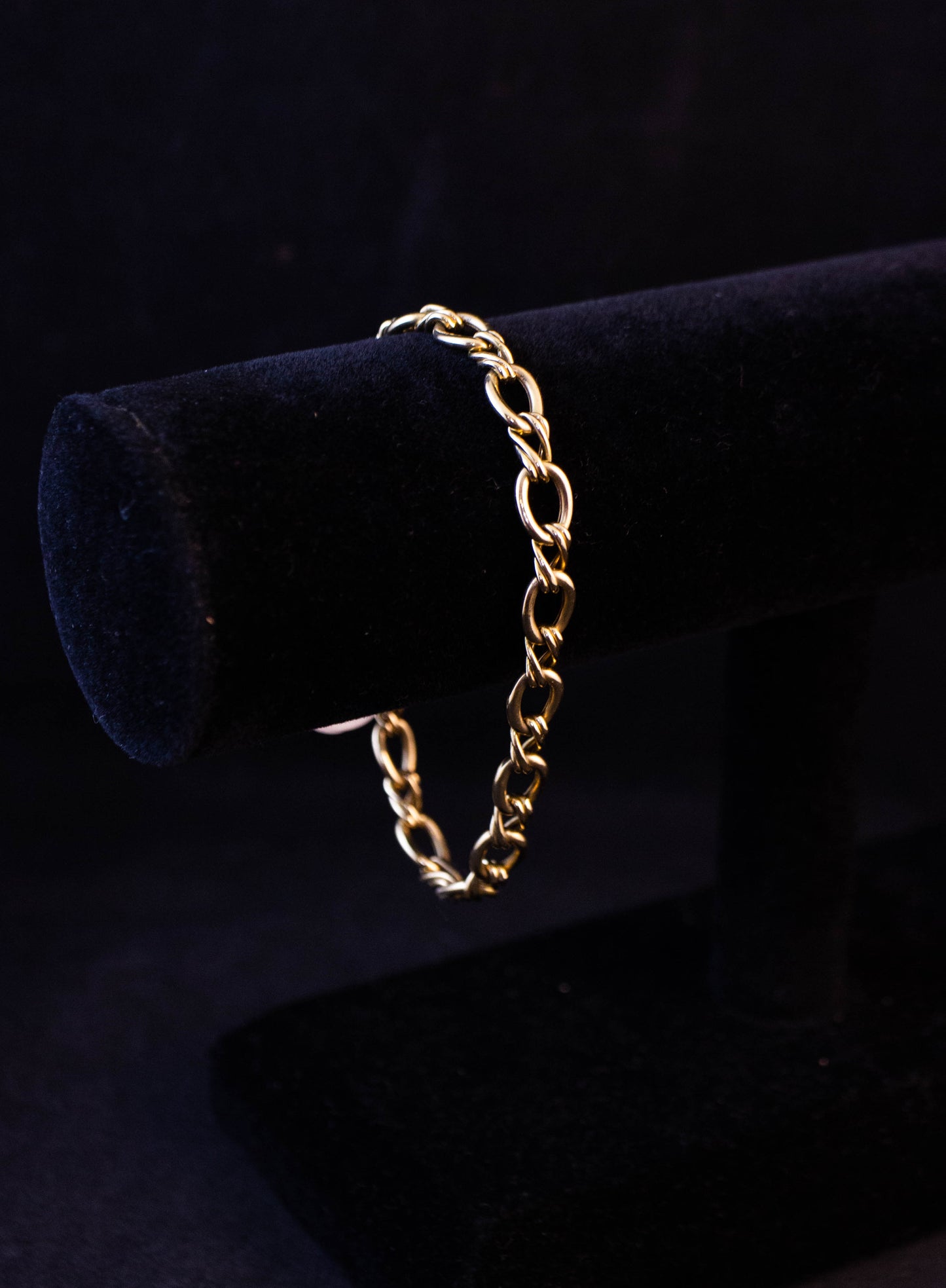 Gold Fancy Link Bracelet