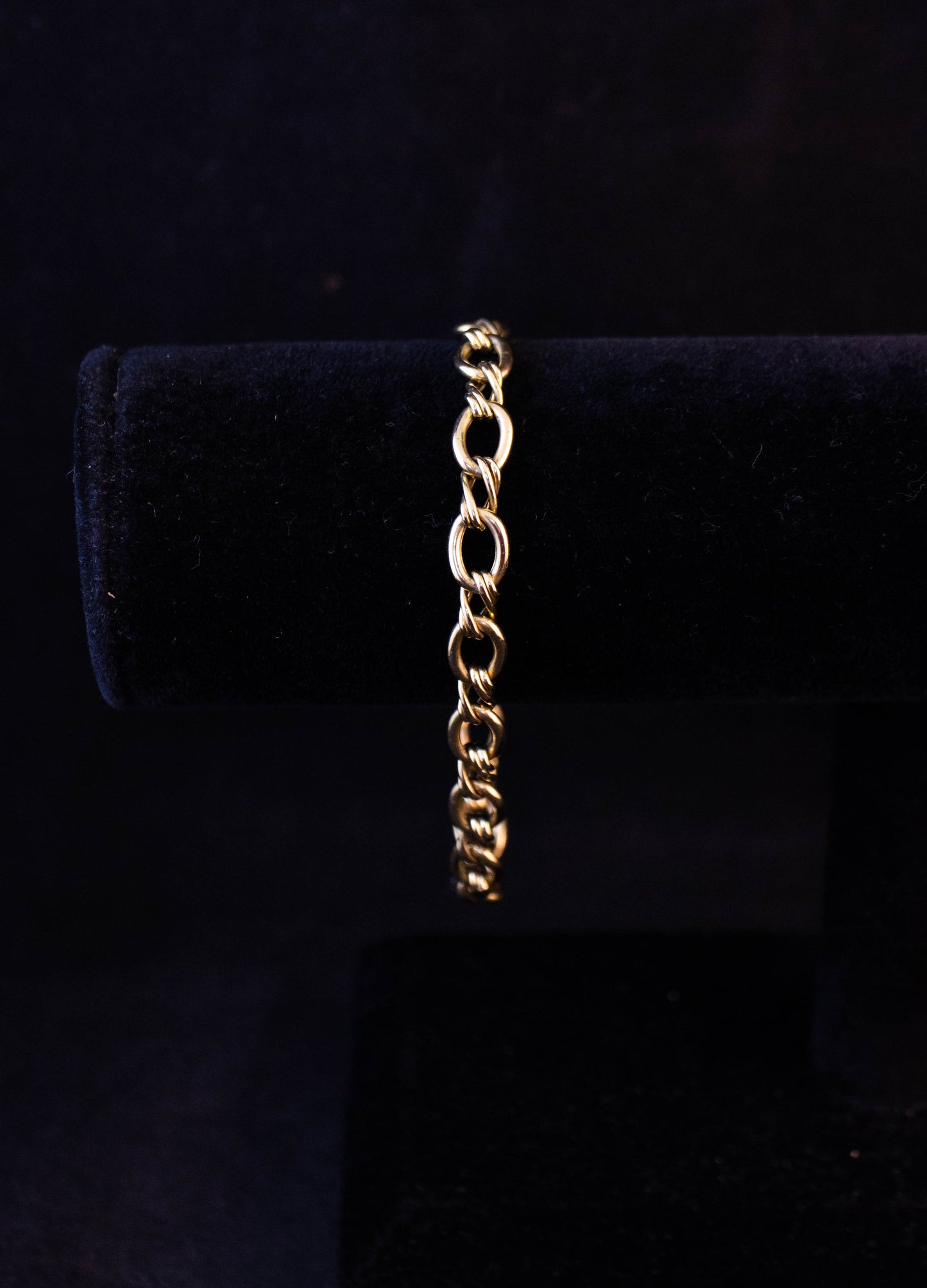 Gold Fancy Link Bracelet