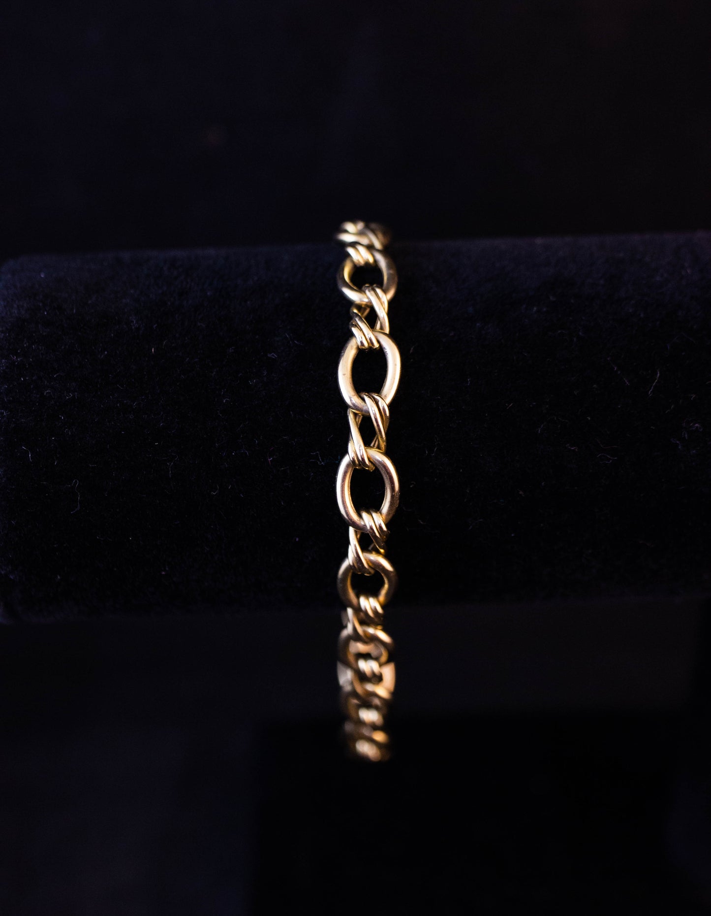 Gold Fancy Link Bracelet