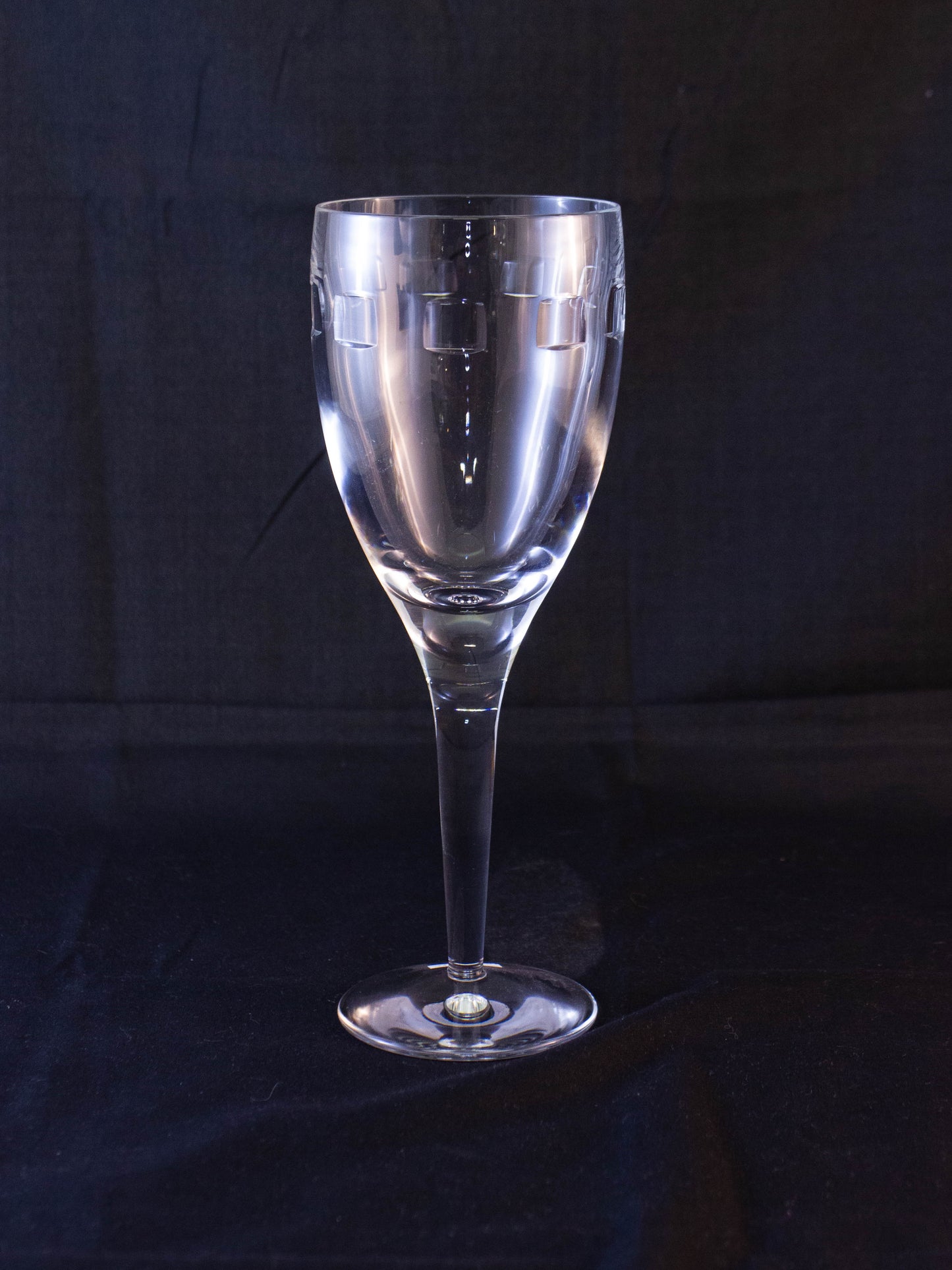 Pair of Waterford Crystal Wine Glasses