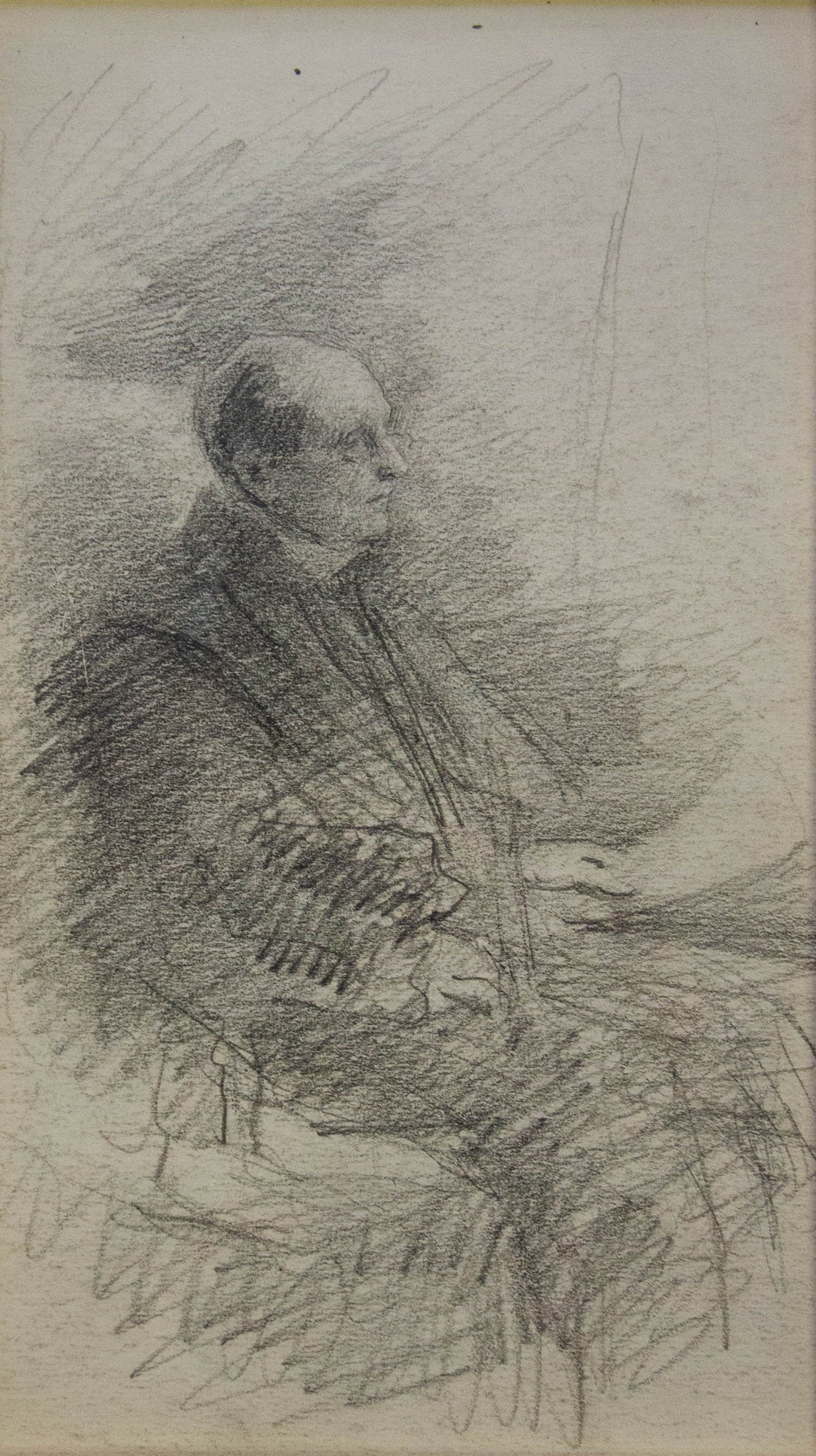 John Butler Yeats Pencil Sketch