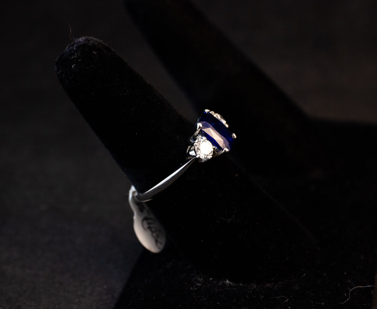 Sapphire and Diamond Ring