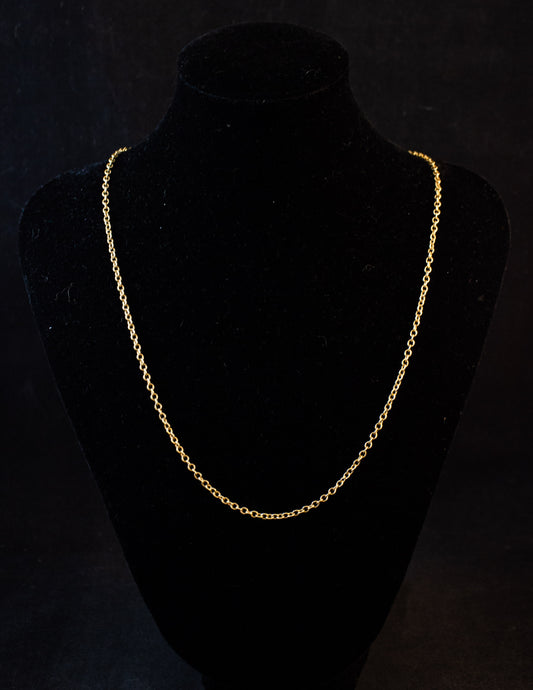 Cable Link Necklace