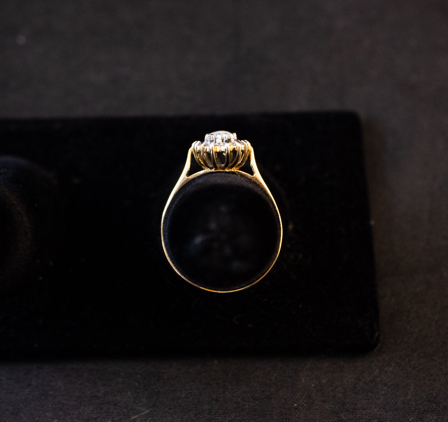 Opal Cluster Ring